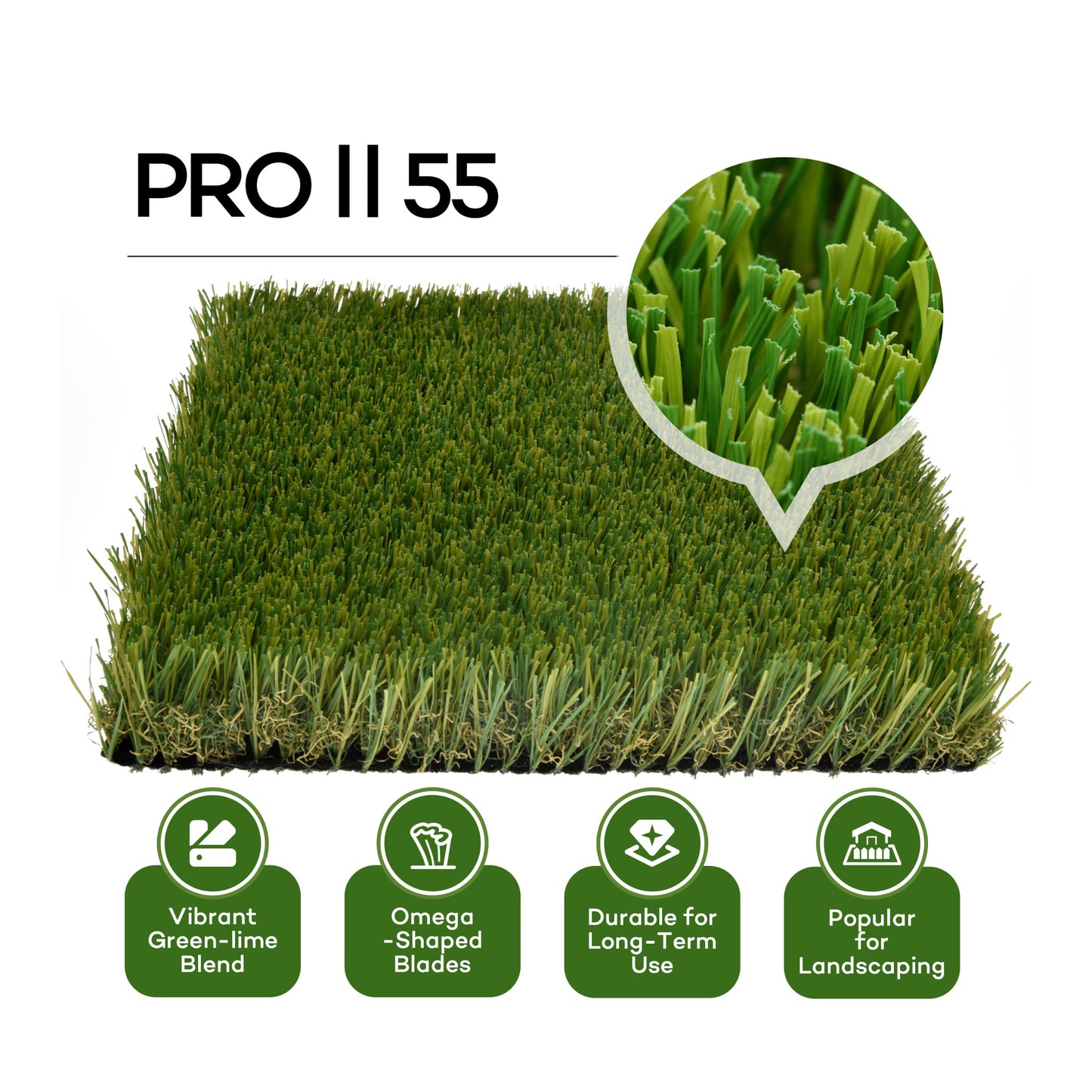 Pro Turf II 55 oz Landscaping Turf - Fresh St. Augustine