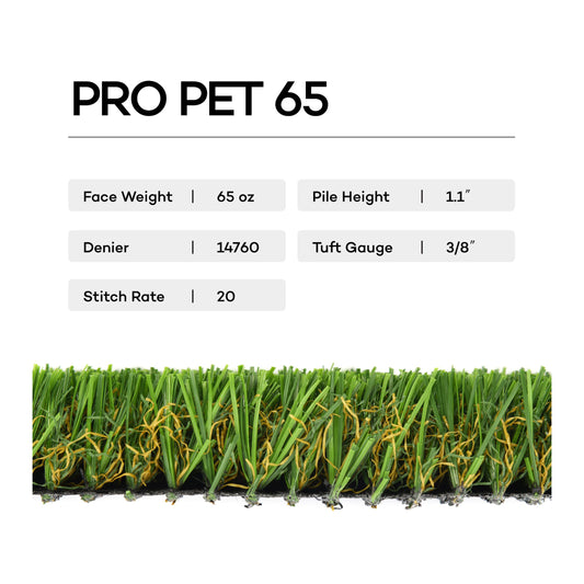 Pro Pet/Fringe 65 oz Artificial Turf - Centipede Spectacle