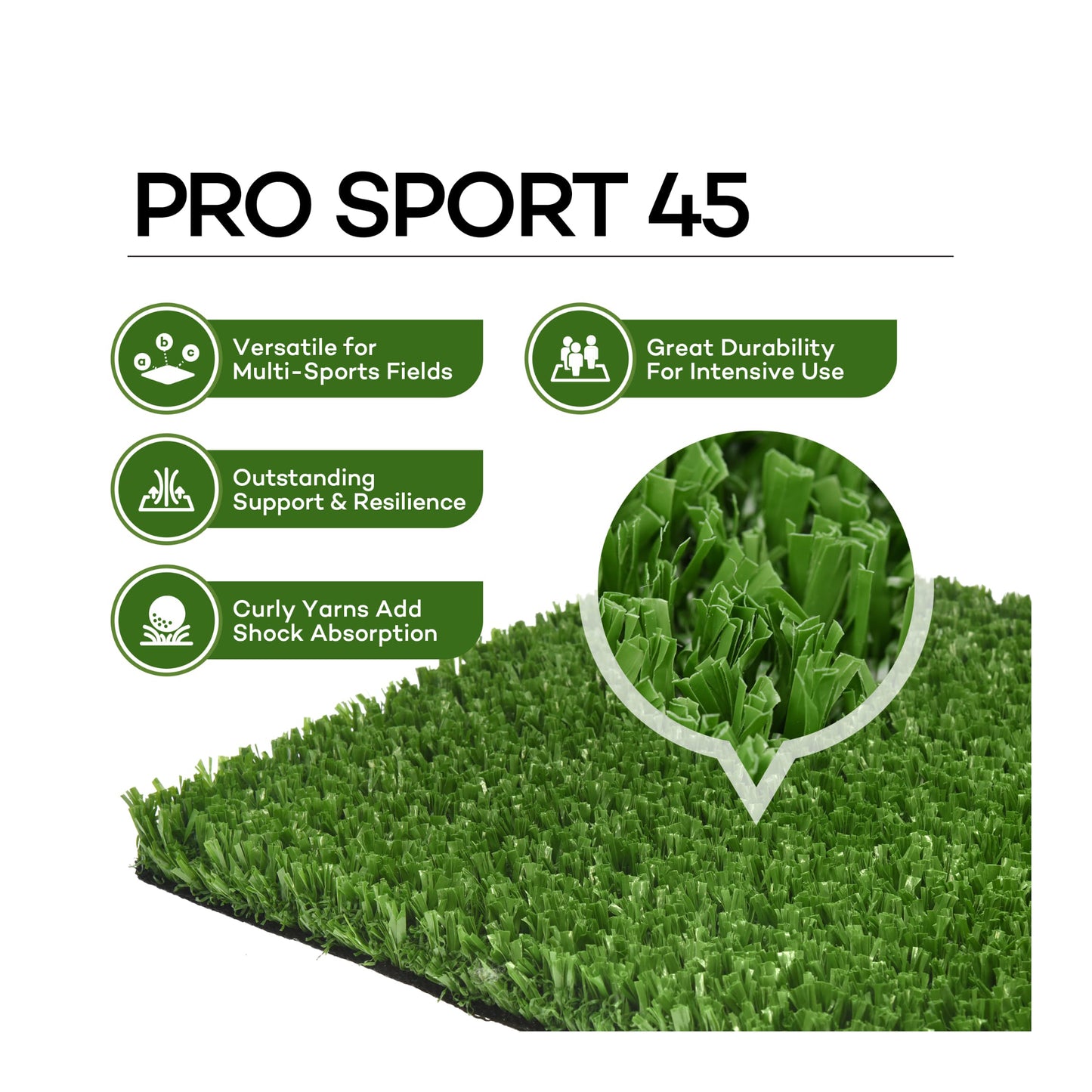 Samples - Pro Sport 45 oz Indoor Sports Field Turf